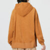 Sudadera con capucha invernal marrón (WMNS)
