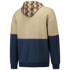 Sudadera con capucha Kontrast “Azul tostado”