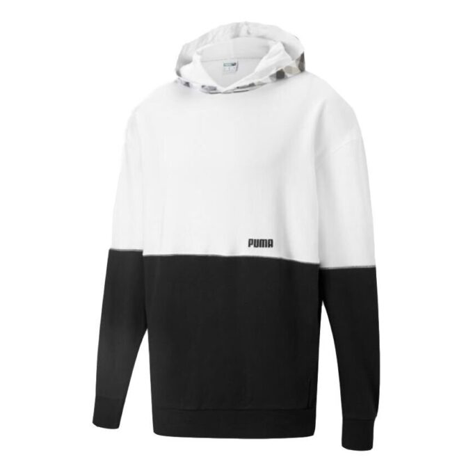 Sudadera con capucha Kontrast “Blanco y negro”