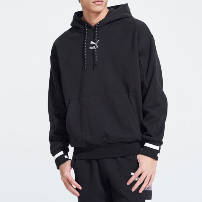 Sudadera con capucha Logo Classics “Negra”