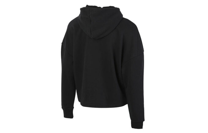 Sudadera con capucha Metallic Nights “Black Gold” (Mujeres)
