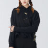 Sudadera con capucha Metallic Nights “Black Gold” (Mujeres)