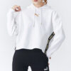 Sudadera con capucha Metallic Nights “White Gold” (Mujeres)
