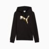 Sudadera con capucha metálica para mujer Sudadera con capucha metálica para mujer