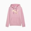Sudadera con capucha metálica para mujer Sudadera con capucha metálica para mujer