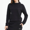 Sudadera con capucha Nu-Tility (mujeres) “Negro y blanco”