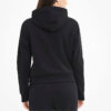 Sudadera con capucha Nu-Tility (mujeres) “Negro y blanco”