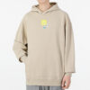 Sudadera con capucha oversize con logo gráfico “Beige”