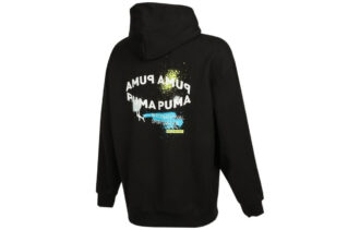 Sudadera con capucha oversize con logo gráfico “Black”