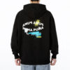 Sudadera con capucha oversize con logo gráfico “Black”