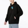 Sudadera con capucha oversize con logo gráfico “Black”