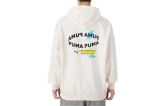 Sudadera con capucha oversize con logo gráfico “Blanca”
