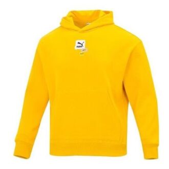 Sudadera con capucha oversize con logotipo gráfico “Amarillo”