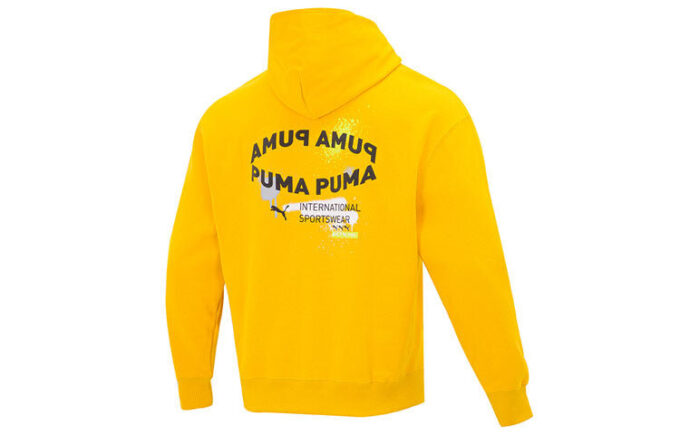 Sudadera con capucha oversize con logotipo gráfico “Amarillo”
