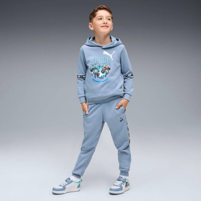 Sudadera con capucha para niños pequeños PUMA x HOT WHEELS™ MONSTER TRUCKS Sudadera con capucha para niños pequeños PUMA x HOT WHEELS™ MONSTER TRUCKS