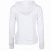 Sudadera con capucha polar amplificada (mujeres) “Blanco y negro”