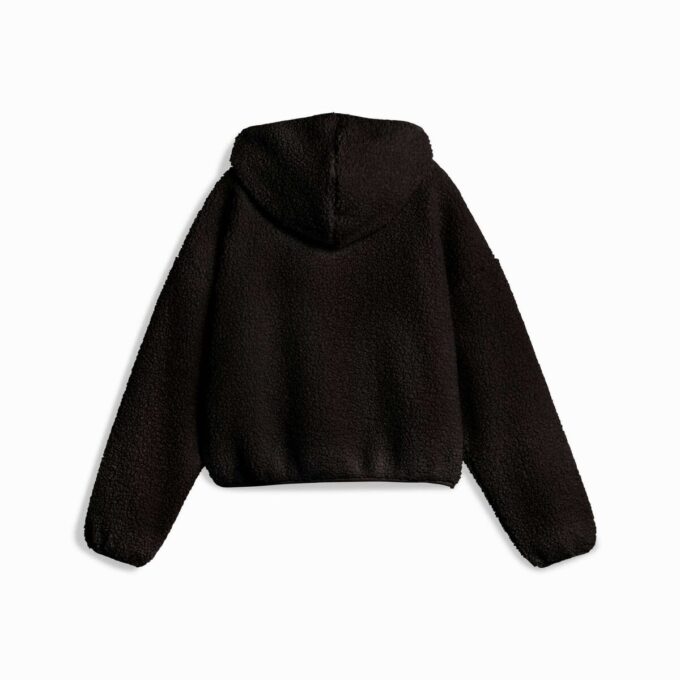 Sudadera con capucha polar para mujer de Wardrobe Essentials Sudadera con capucha polar para mujer de Wardrobe Essentials