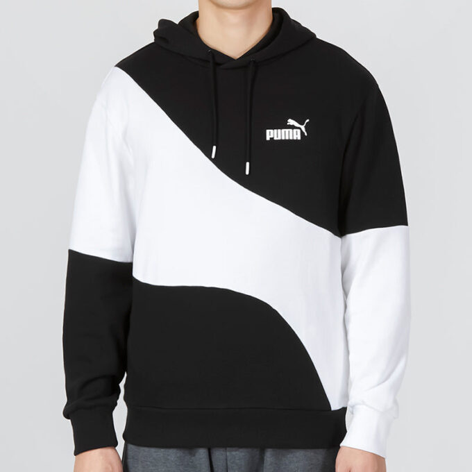 Sudadera con capucha Power Cat “Negra”