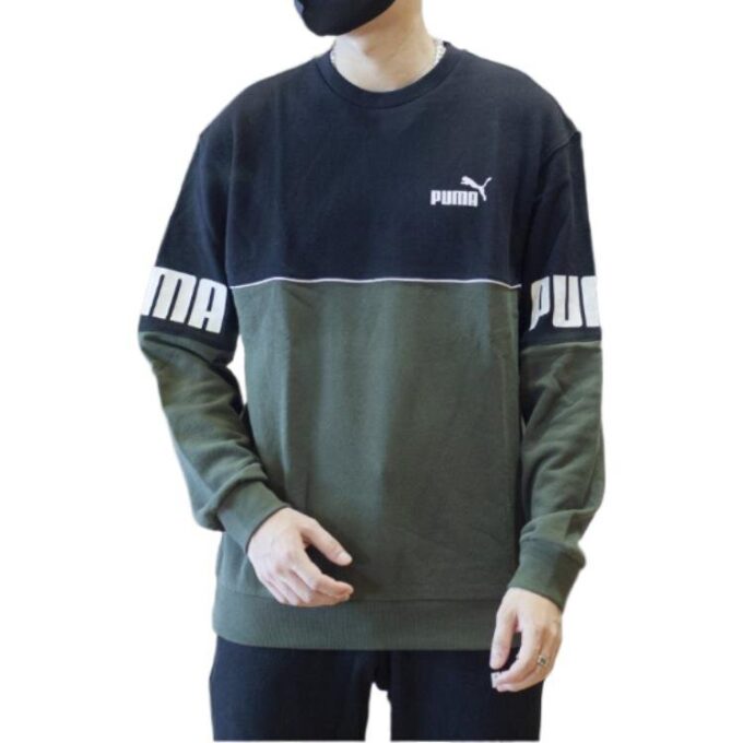 Sudadera con capucha Power Colorblock “Negro”