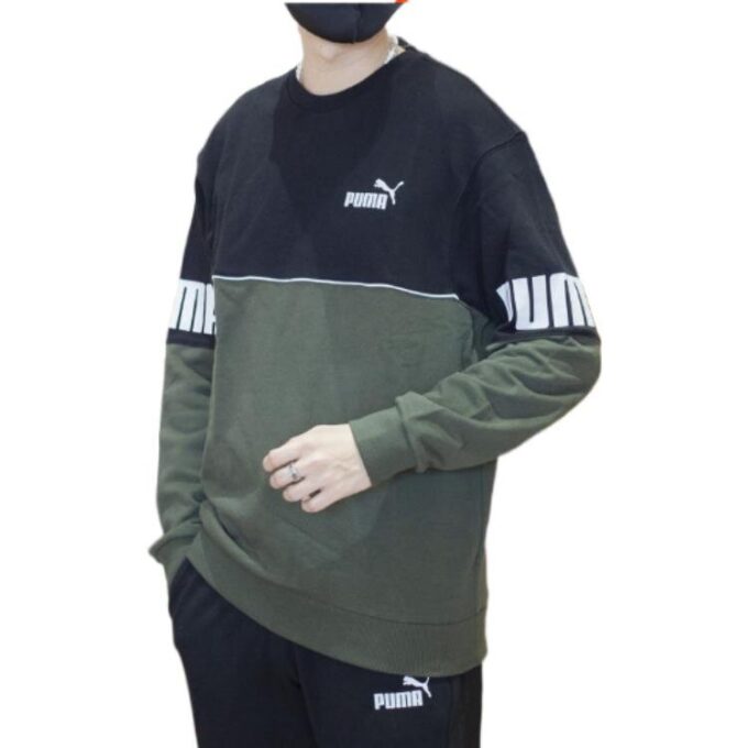 Sudadera con capucha Power Colorblock “Negro”