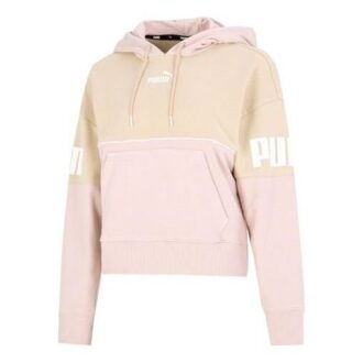 Sudadera con capucha Power Colorblock “Rosa” (Mujeres)