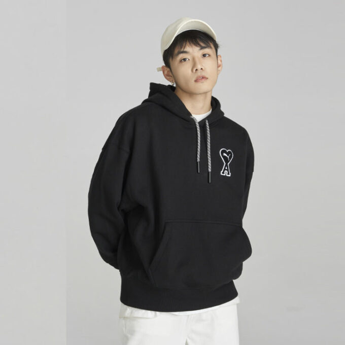 Sudadera con capucha PUMA x Ami “Negra”