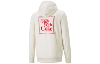 Sudadera con capucha PUMA x Coca Cola “Blanca”
