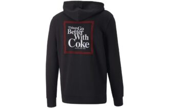 Sudadera con capucha PUMA x Coca Cola “Negra”