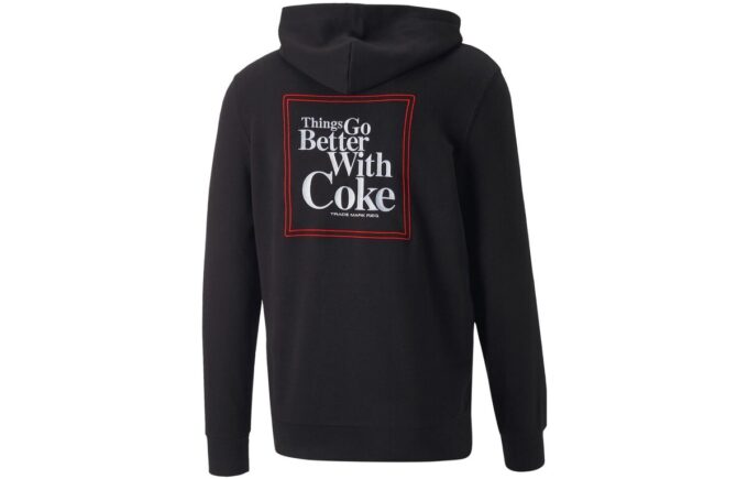 Sudadera con capucha PUMA x Coca Cola “Negra”