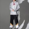 Sudadera con capucha PUMA x Helly Hansen “Gris y roja”
