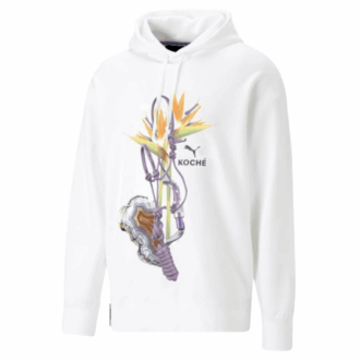Sudadera con capucha PUMA x KOCH “Blanca Multicolor”
