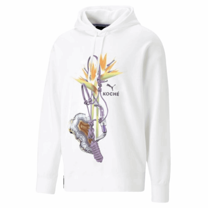Sudadera con capucha PUMA x KOCH “Blanca Multicolor”