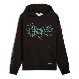 Sudadera con capucha PUMA x RICK AND MORTY “Negra”
