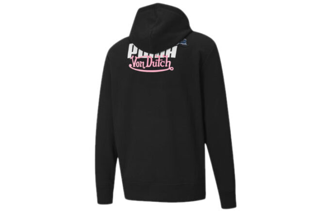 Sudadera con capucha PUMA x Von Dutch “Negro, Blanco y Rosa”