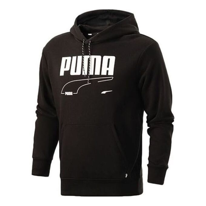 Sudadera con capucha Rebel “Negro y blanco”