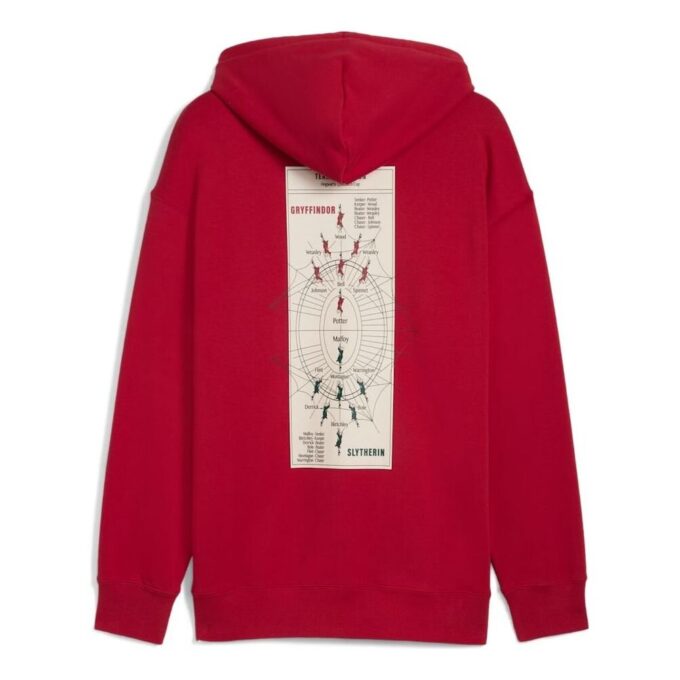 Sudadera con capucha relajada PUMA x Harry Potter “Dark Crimson”