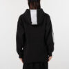 Sudadera con capucha Sherpa para mujer, color blanco y negro