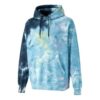 Sudadera con capucha tie-dye MMQ “Azul”