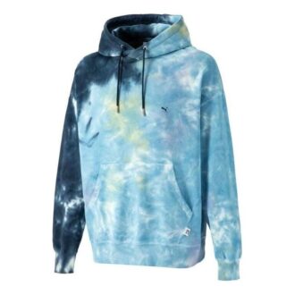 Sudadera con capucha tie-dye MMQ “Azul”