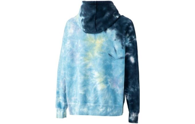 Sudadera con capucha tie-dye MMQ “Azul”
