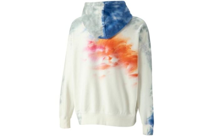 Sudadera con capucha tie-dye MMQ “blanca”