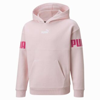 Sudadera con capucha y bloques de color Power Pack para niños grandes