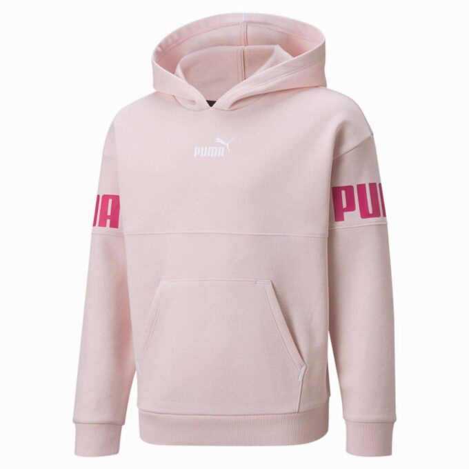 Sudadera con capucha y bloques de color Power Pack para niños grandes Sudadera con capucha y bloques de color Power Pack para niños grandes