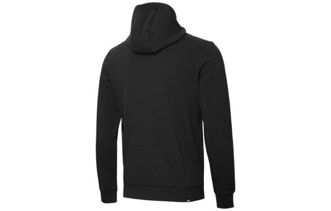 Sudadera con capucha y cinta adhesiva “Negro y blanco”