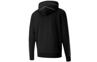 Sudadera con capucha y cremallera completa Avenir “Negra”