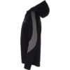 Sudadera con capucha y cremallera completa Evostripe “Negra”