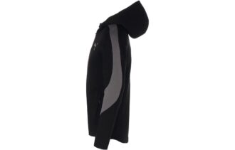 Sudadera con capucha y cremallera completa Evostripe “Negra”