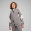 Sudadera con capucha y cremallera completa EVOSTRIPE para niños grandes Sudadera con capucha y cremallera completa EVOSTRIPE para niños grandes