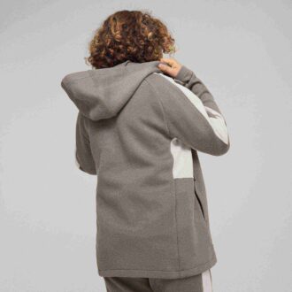 Sudadera con capucha y cremallera completa EVOSTRIPE para niños grandes