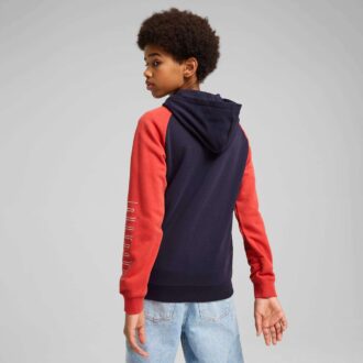 Sudadera con capucha y cremallera completa para niños grandes SPORT